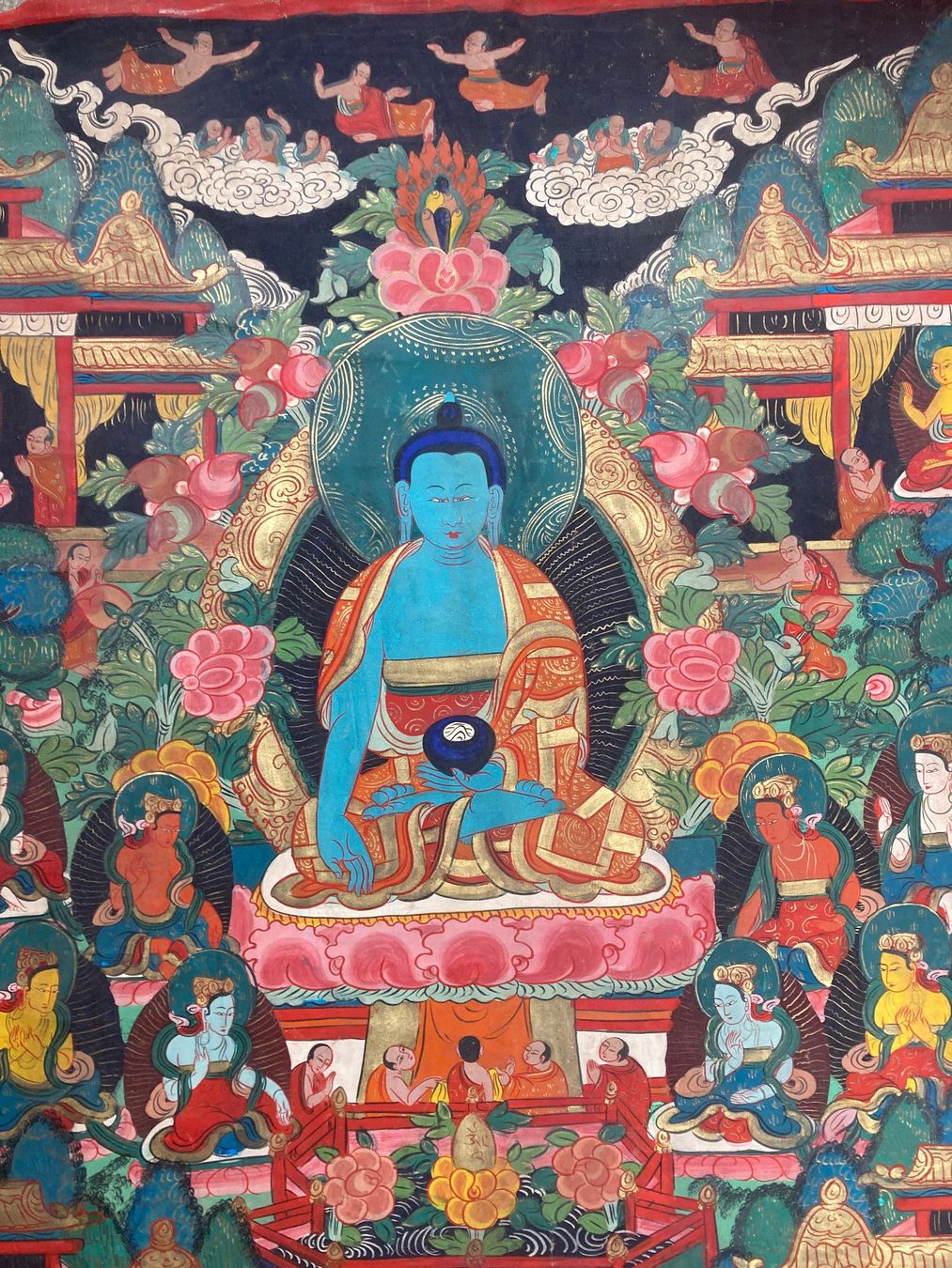 Dipinti: Thangka - Rollbild – Usato da zürich venduto da papalapa 1