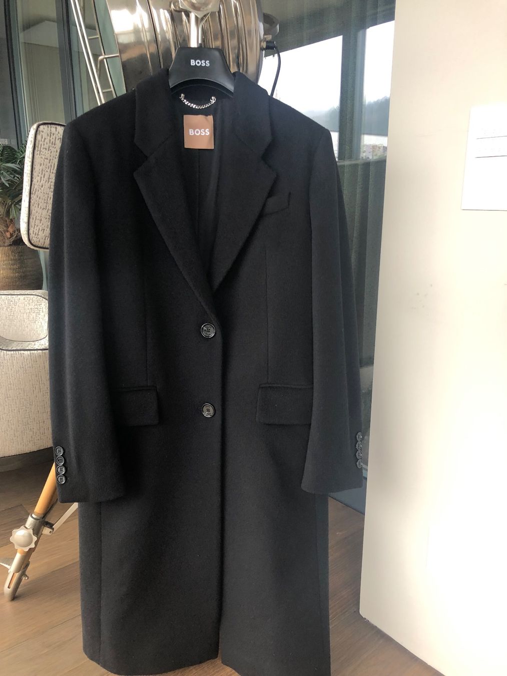 Hugo Boss Cappotti: Boss Coat Regular Fit in Wool – Usato da Berneck venduto da nin_28db