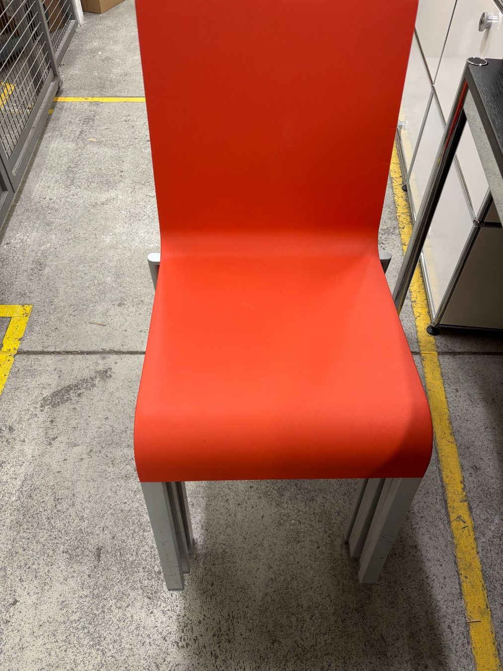 Sedie: Lot de 2 chaises design orange – Usato da Lausanne venduto da hen_r8fv 1