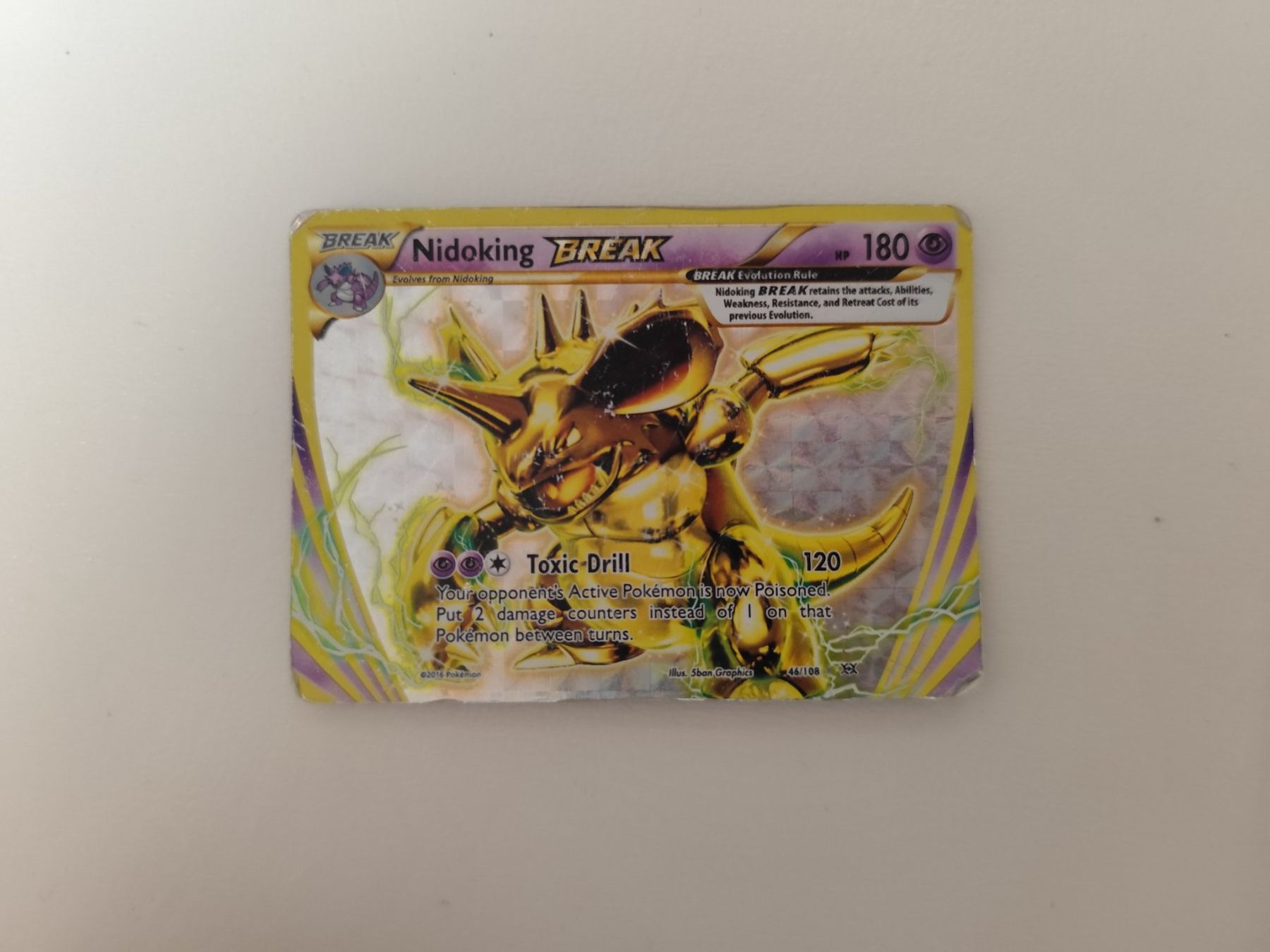 pokemon machamp 1st edition card Pokemon Base Nidoking #11/102 Holo Trading Card – Rotterdam Comics main image 1