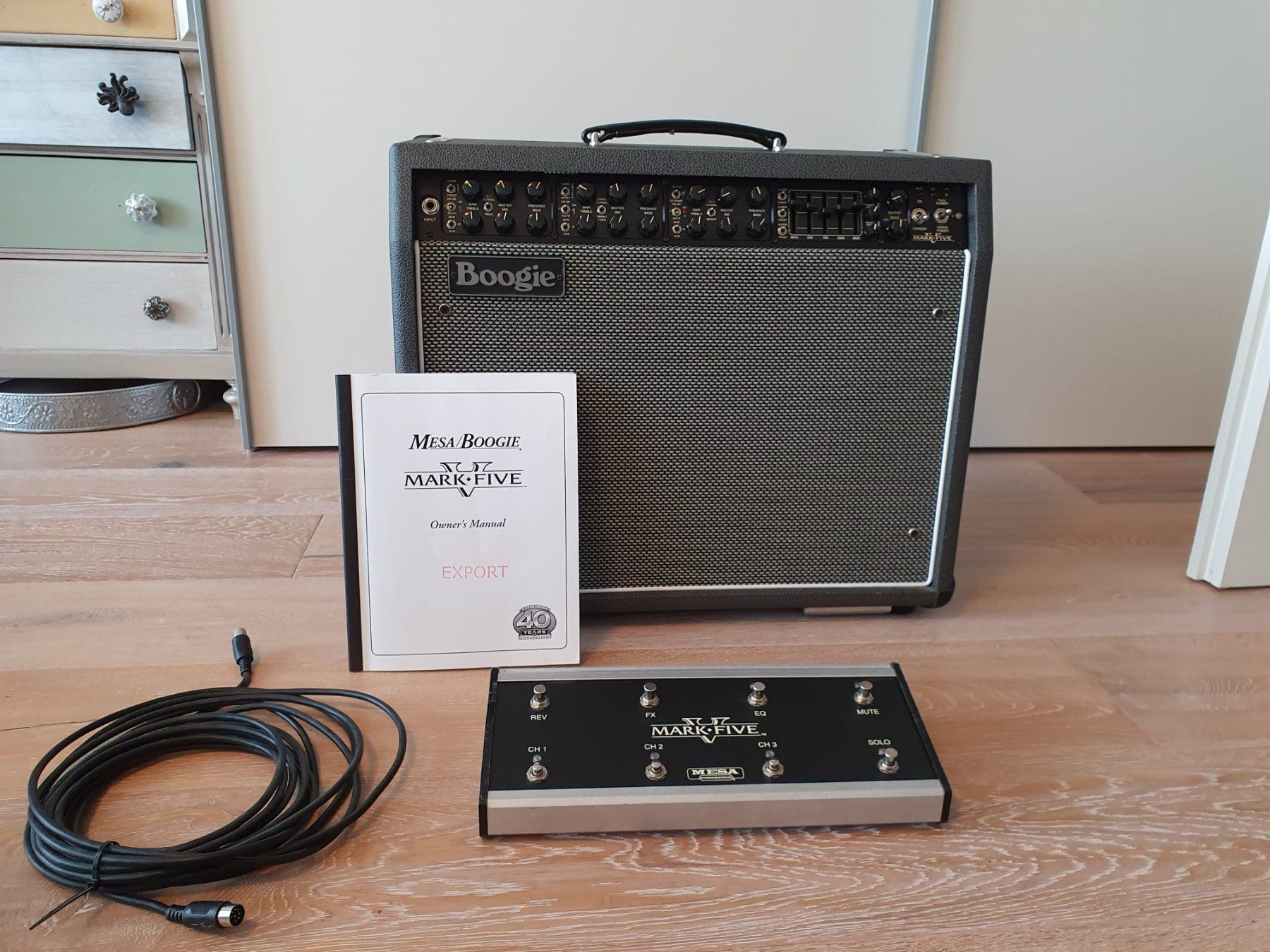 Mesa Boogie Amplificatori: Mesa Boogie Mark Five, Top Zustand! – Nuovo (secondo la descrizione) da Uster venduto da Chrivo 3