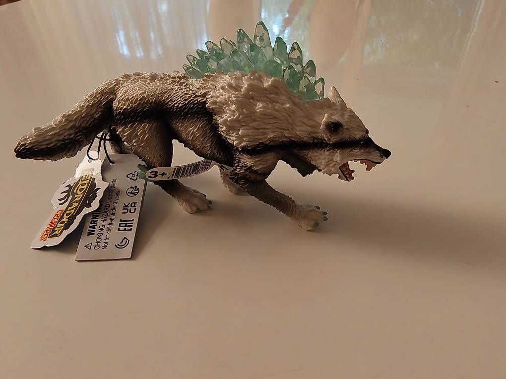 Statuette: Schneewolf Eldrador Schleich - NEU – Nuovo e nell'imballaggio originale da Zürich venduto da asollberger 1
