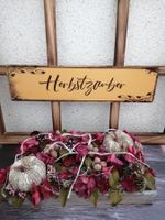 🎃Tischdeko mit Lichterkette Hangemacht Herbstzauber