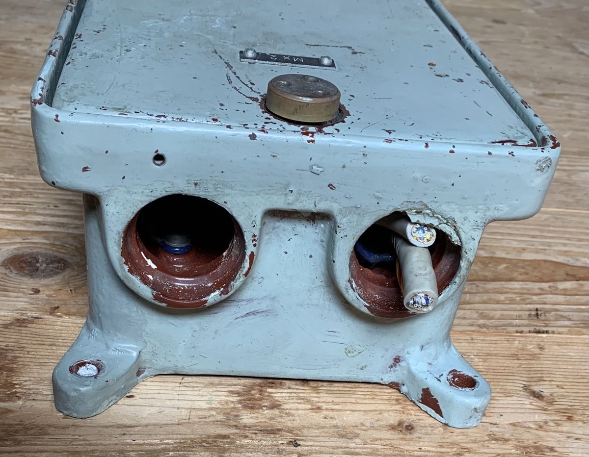 Telefone: Multiplexkasten von 1939 aus Festung der Schweizer Armee – Gebraucht aus Goldingen von Bergler012 6