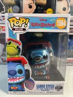 Funko POP! Plus Lilo et Stitch - Stitch (Gamer) Métallique