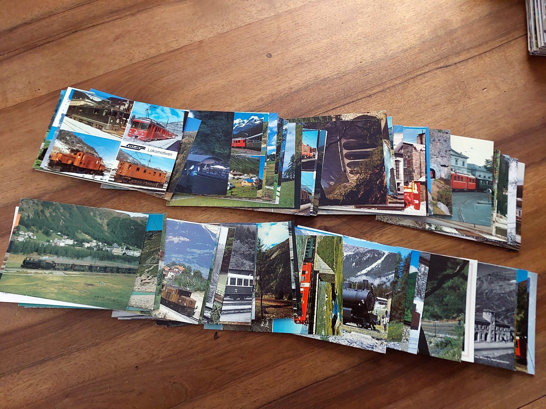 Cartoline postali: Rhätische Bahn - 100 verschiedene Ansichtskarten – Usato da Schönenwerd venduto da Steidi 1