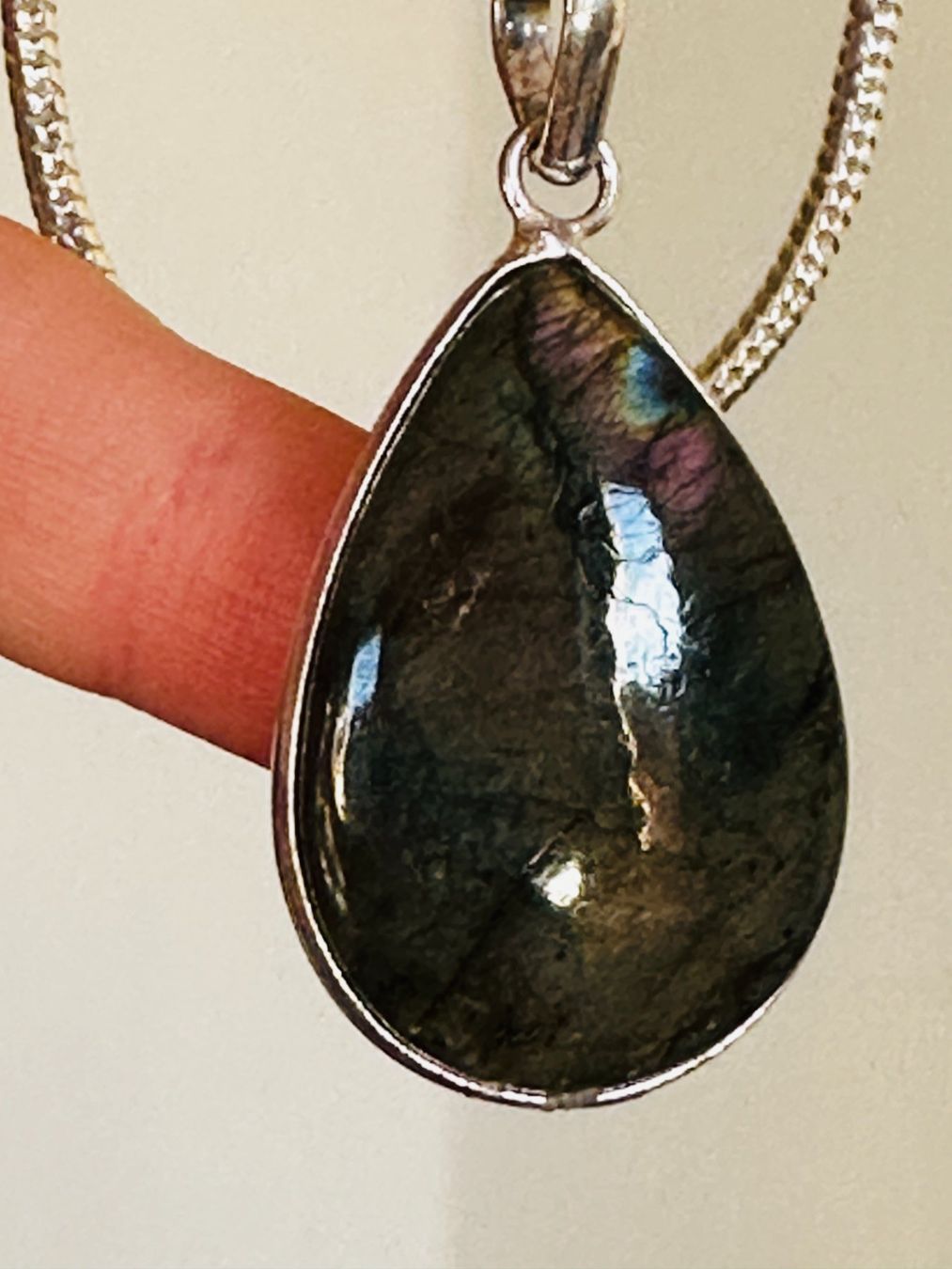 Catenine: Labradorite necklace – Nuovo e nell'imballaggio originale da Genève venduto da AGBERG 2