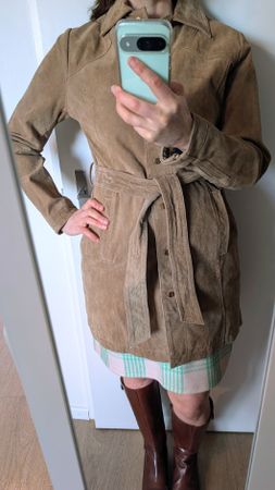 Women's Genuine leather coat