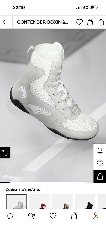 Sacchi da boxe: Chaussures de boxe + t-shirt de boxe – Usato da Bulle venduto da Preteni 1