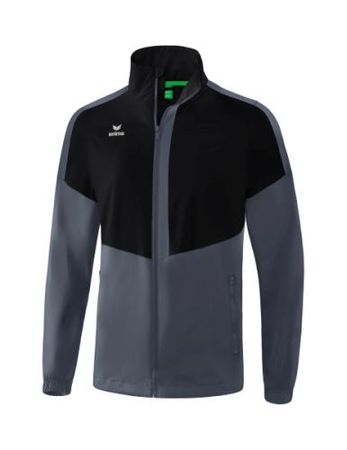 Erima Squad Allwetterjacke für Kinder - schwarz/slate gr...