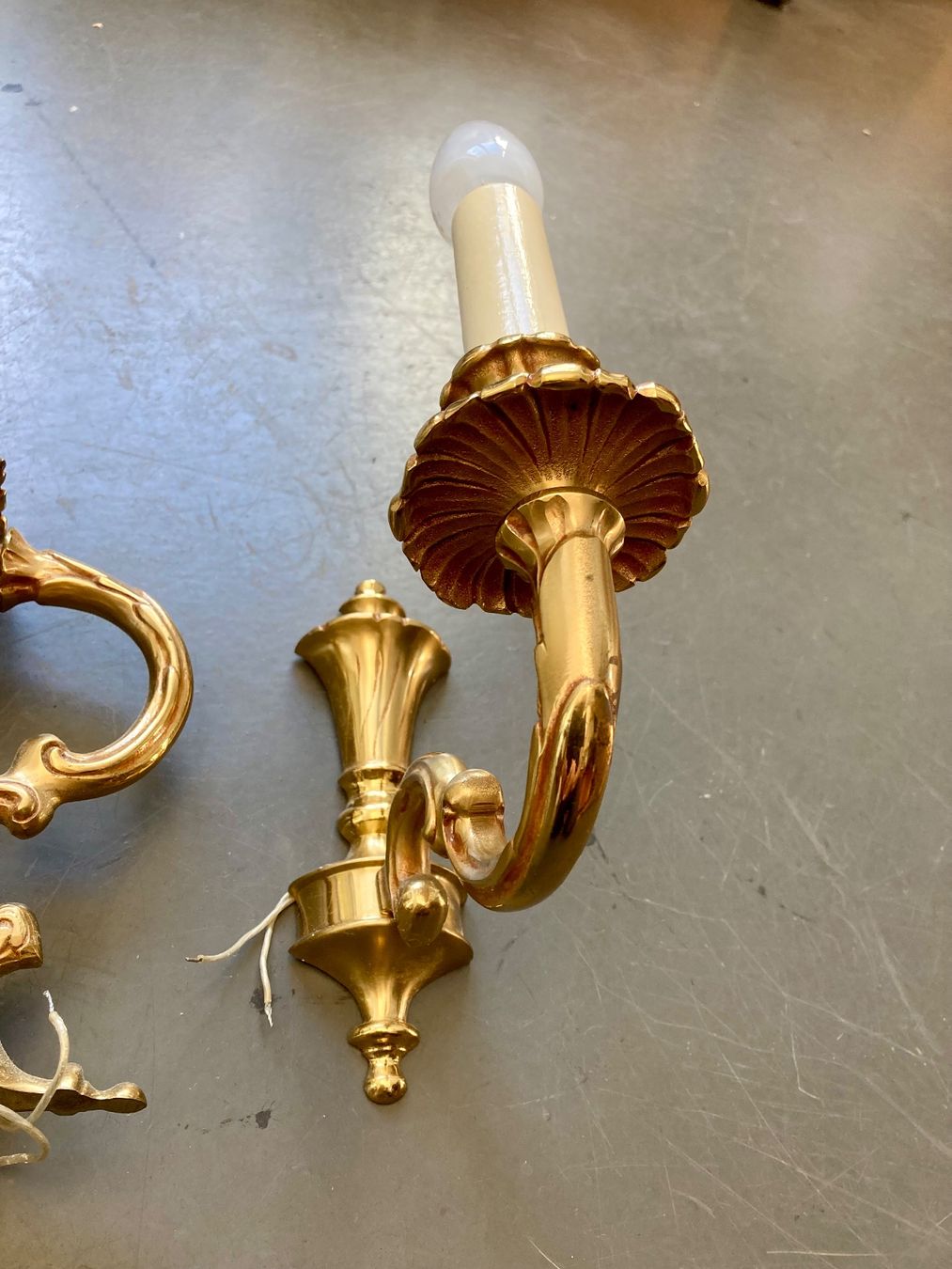 Lampade: 2 Vintage Wandlampen "Holländer" – Usato da Belp venduto da blunier02 2