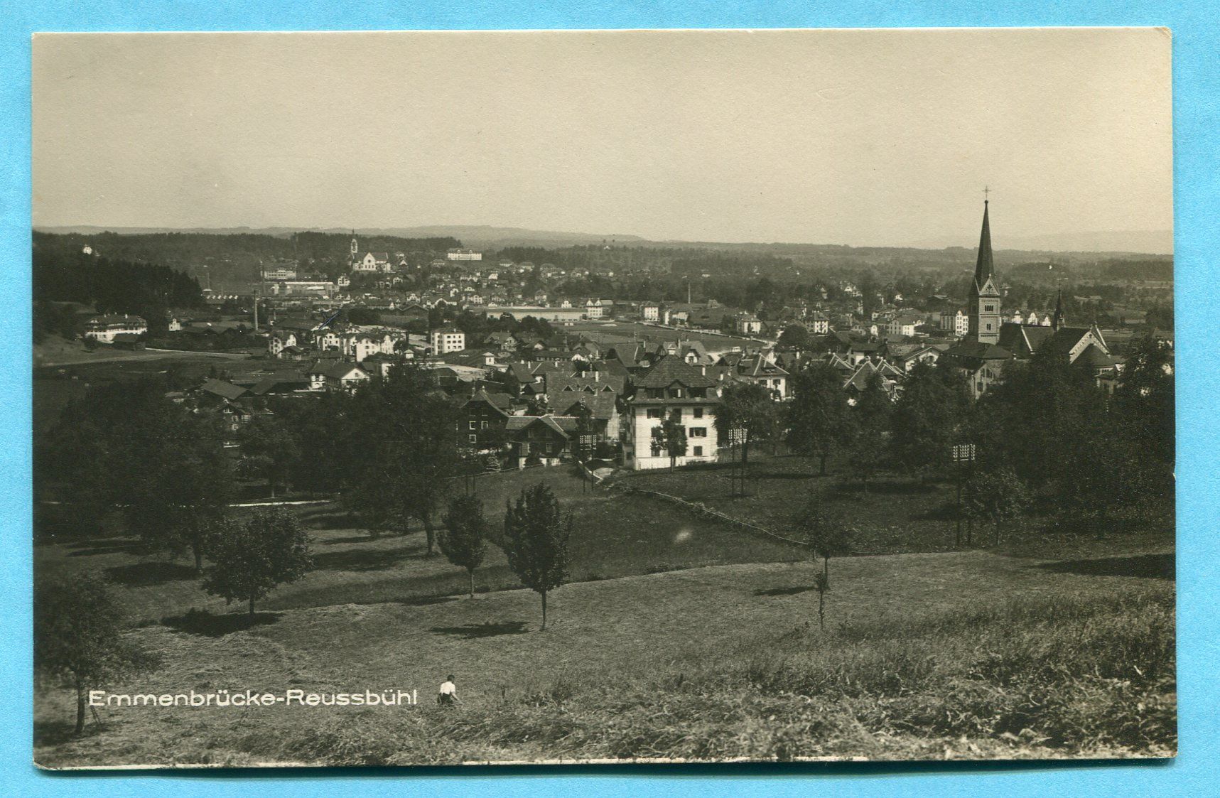 Ansichtskarten: Emmenbrücke - Reussbühl 1947 – Gebraucht aus Opfikon von Prophila