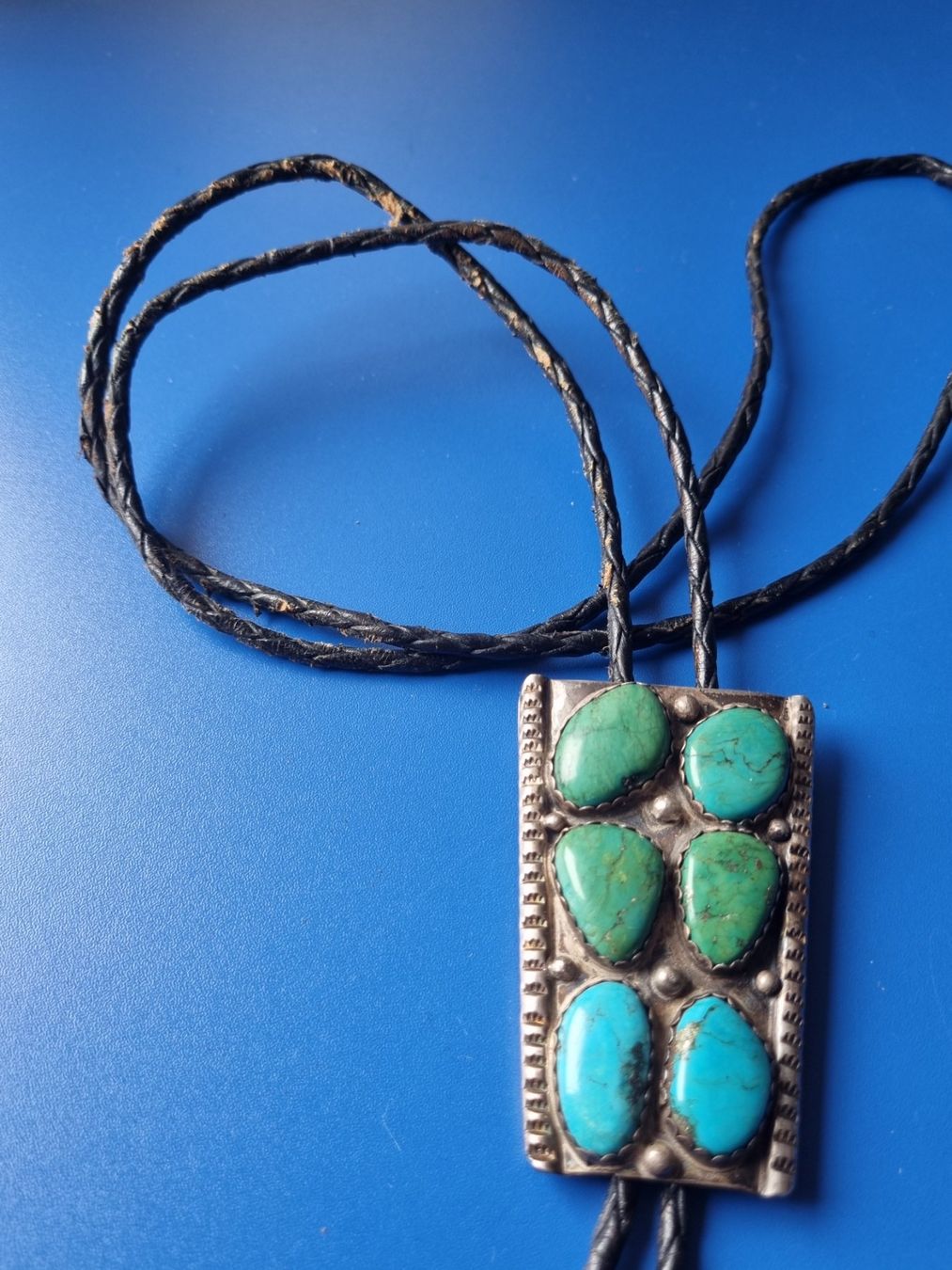 Krawatten: Vintage Bennett Bolokrawatte Indianer Silber – Gebraucht aus Schaffhausen von Leveron13 6