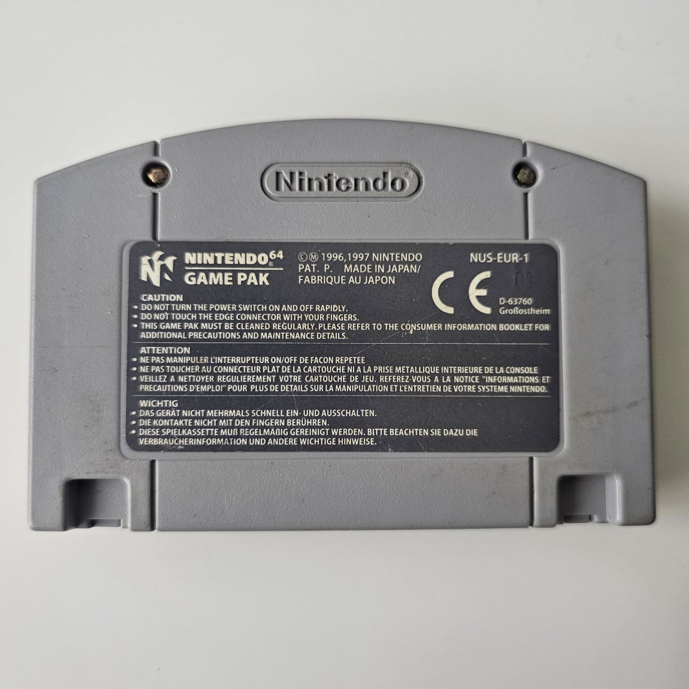 Spiele: Super Mario 64 (N64 Spiel) – Gebraucht aus Holziken von Miglioregamesnmore 1