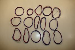 30xKabel blau/rot