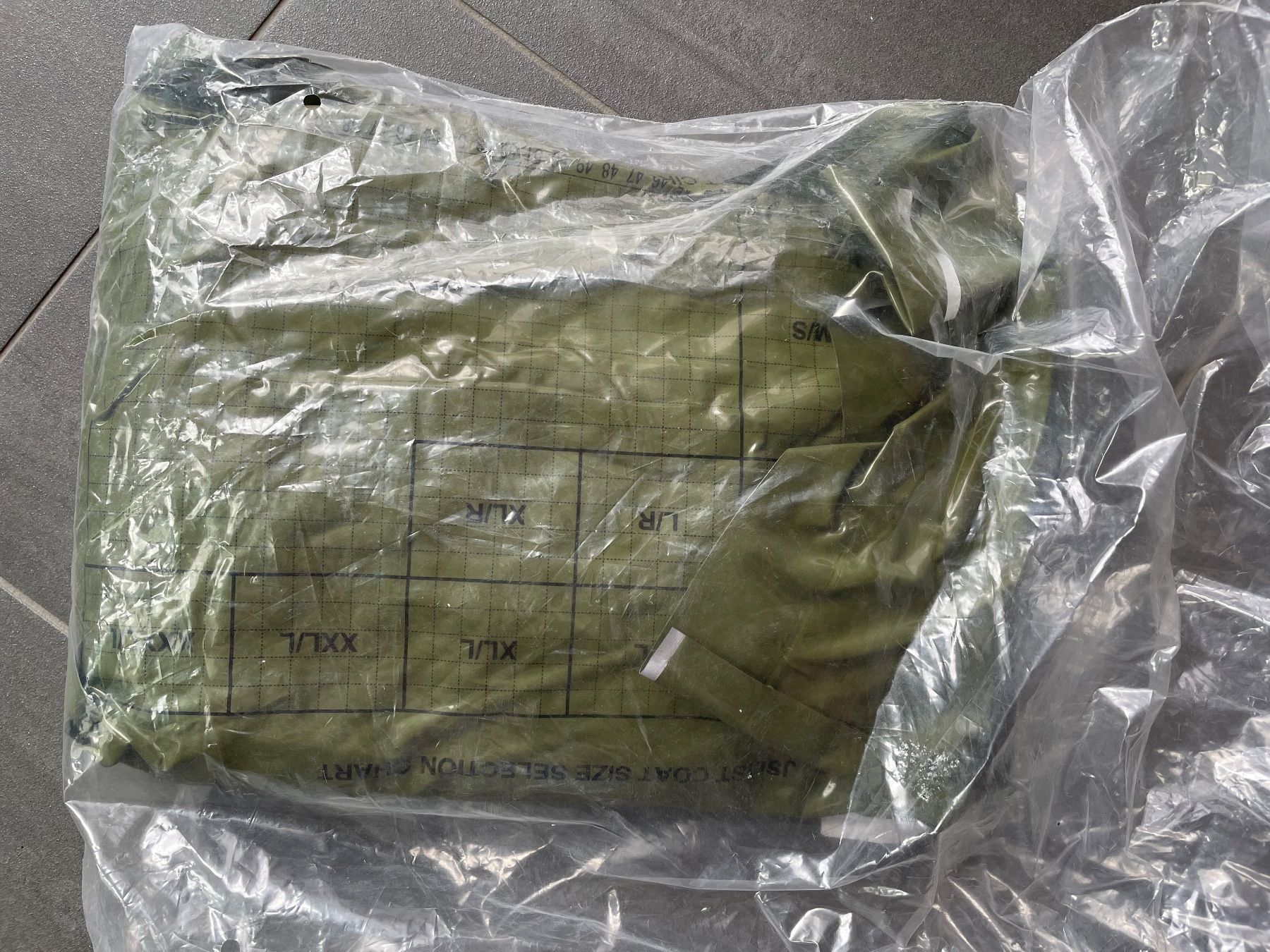 US Army Uniformi: Veste NBC originale us army JSLIST – Nuovo e nell'imballaggio originale da Oberbütschel venduto da Woodie2005 2