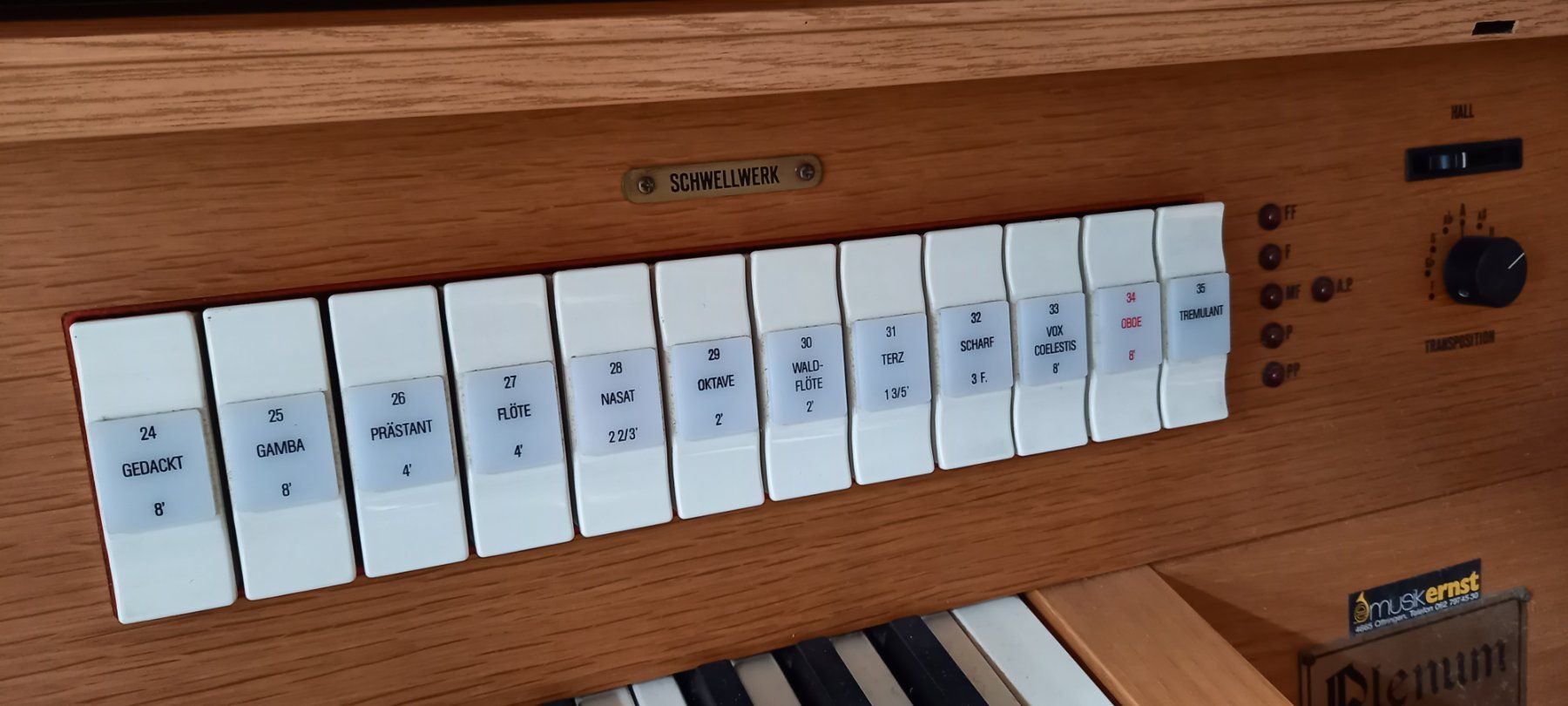 Instruments de musique: elektrische Kirchen - Orgel, GEM Plenum Classic Organ – D'occasion à Goldiwil (Thun) par dextergoldiwil 6