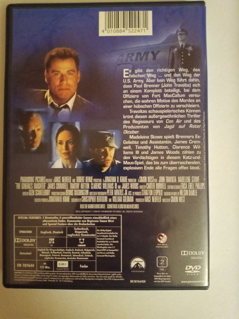 Alle DVDs: DVD Wehrlos - Die Tochter des Generals – Gebraucht aus Tann von Veebee6 1