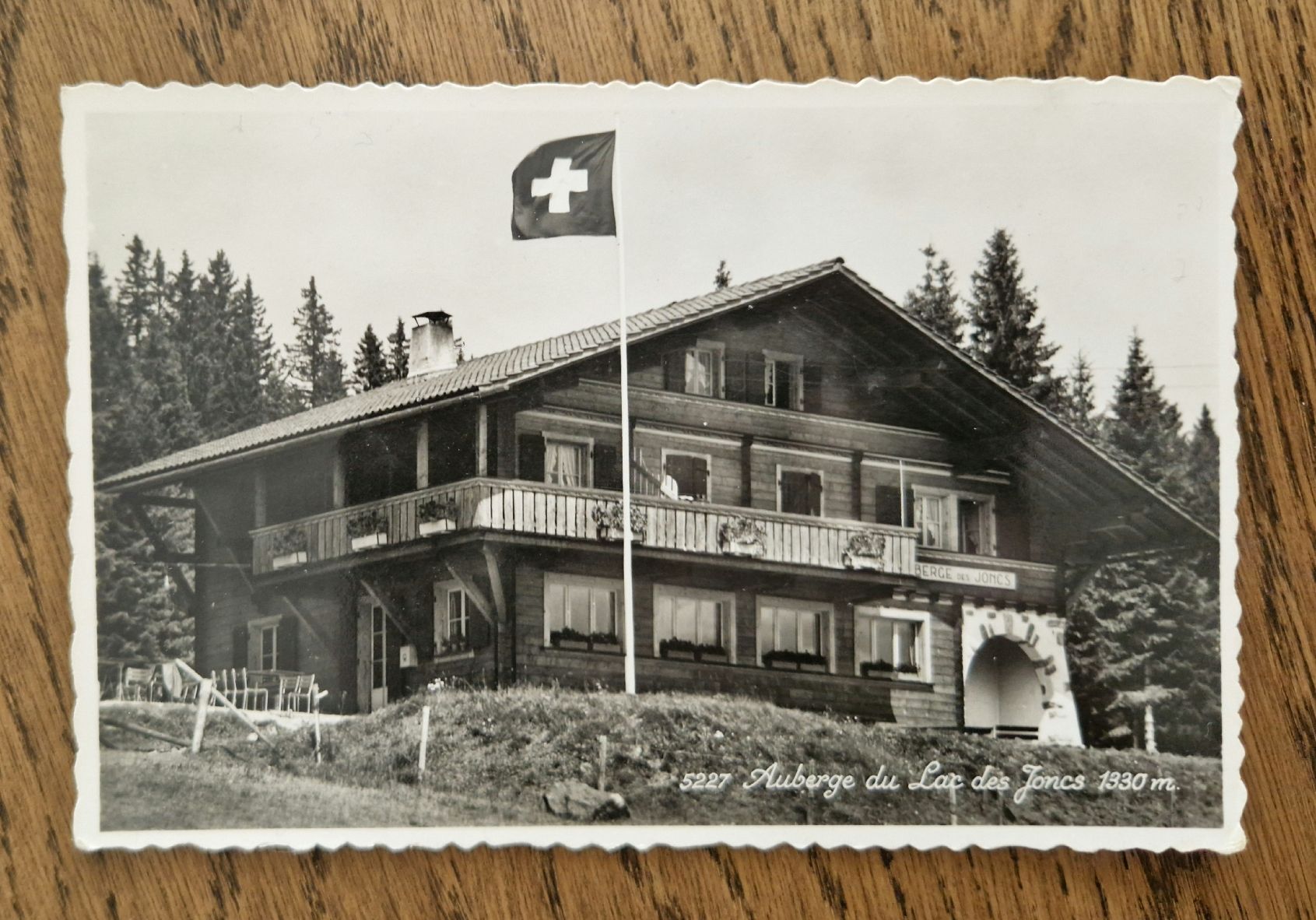 Cartoline postali: Auberge du Lac des Joncs – Usato da Ebikon venduto da Donar50