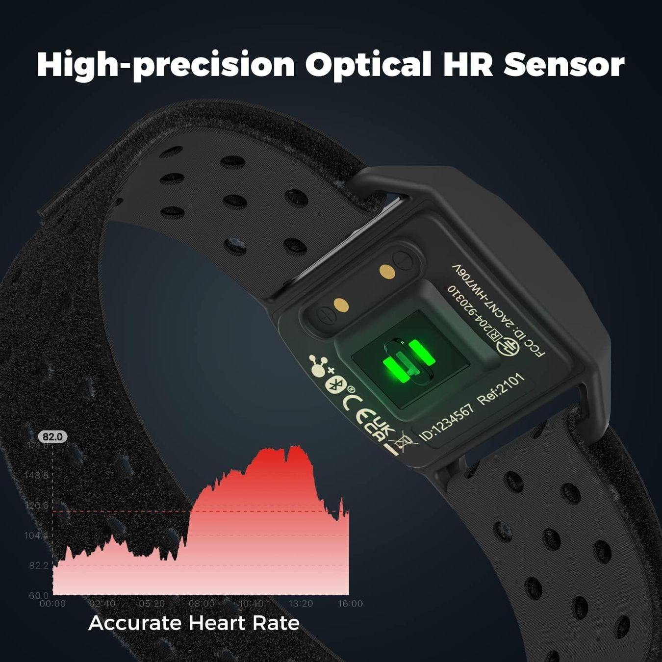 Pezzi di ricambio: Herzfrequenzmesser Pulsmesser mit Armband Bluetooth/ANT+ – Nuovo e nell'imballaggio originale da Châtelaine venduto da topshop.switzerland 6