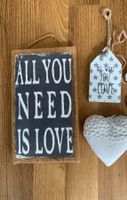 Dekorationsartikel: Herzen , Love