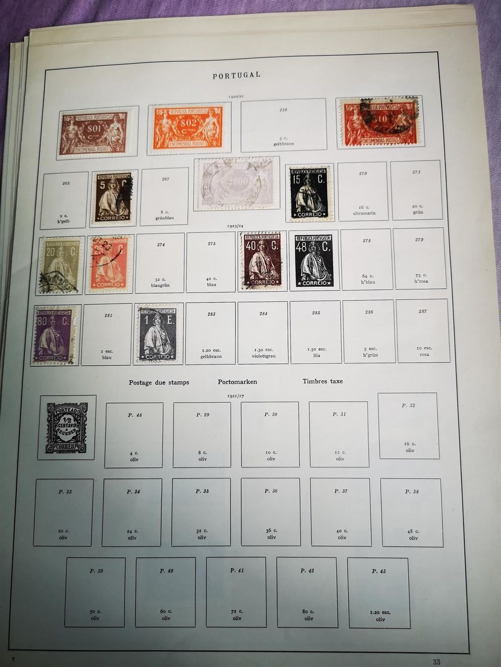 Albums: Portugal briefmarken – D'occasion à Schaffhausen par Leveron13 7