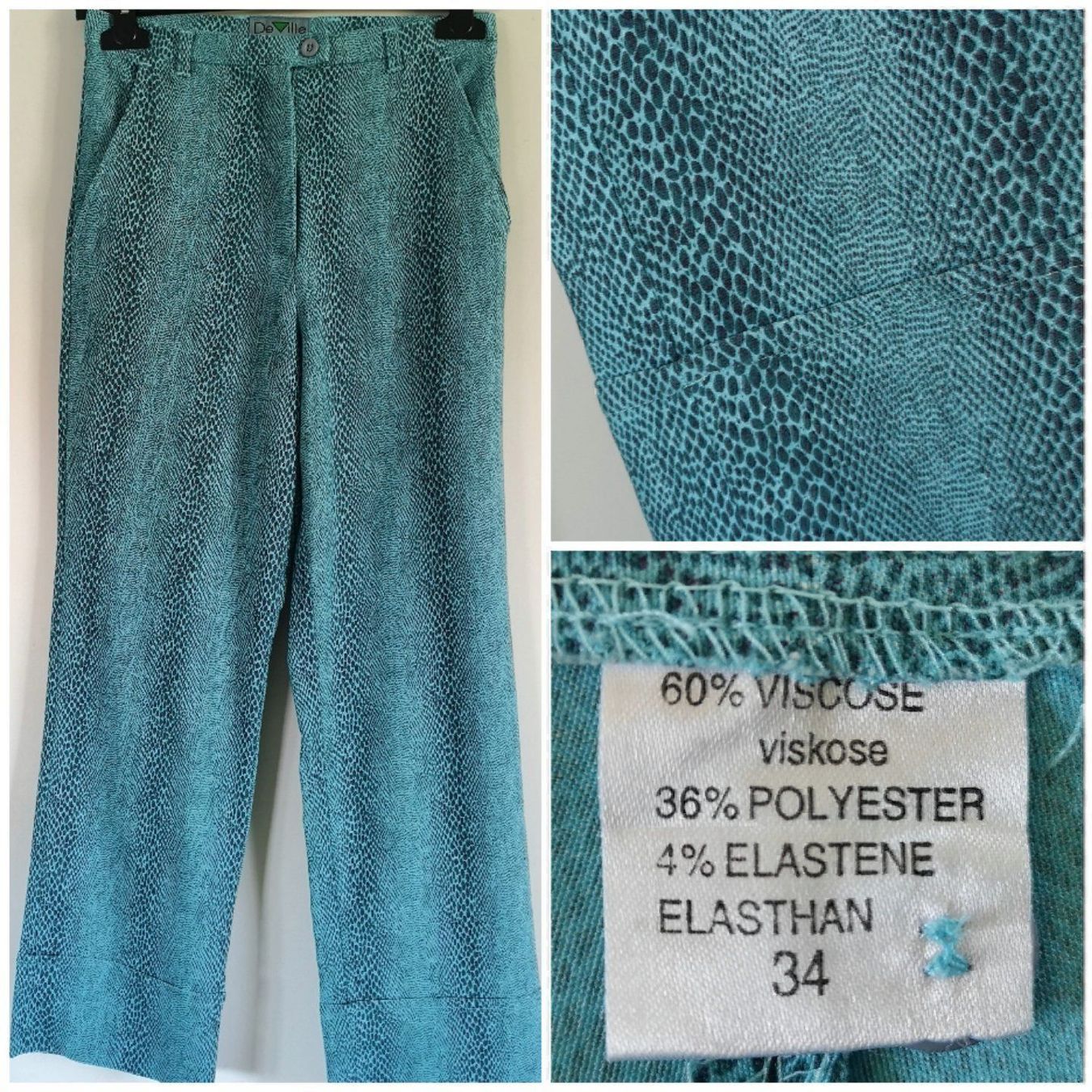 Pantaloni: Türkise 3/4 Hose NEU! – Nuovo (secondo la descrizione) da Widnau venduto da Schurlibua