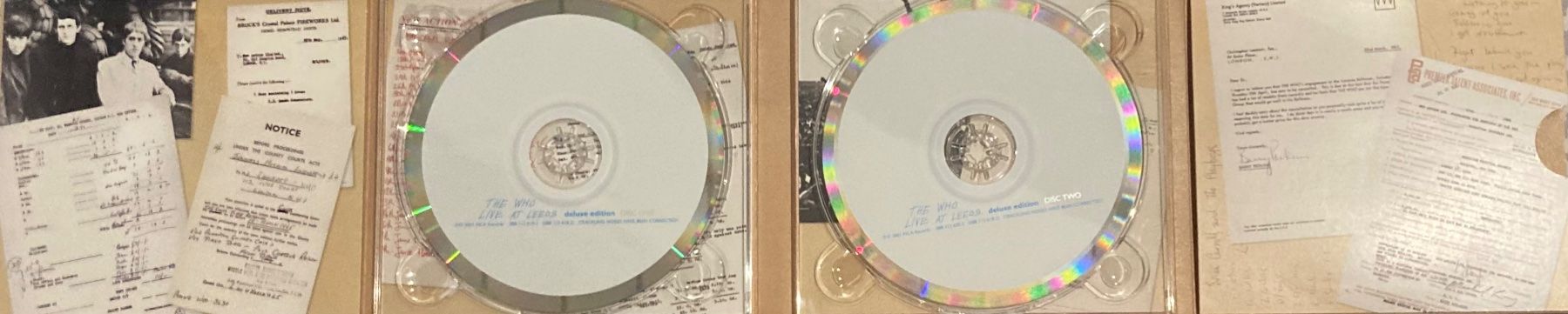 CDs: THE WHO - LIVE AT LEEDS – Gebraucht aus Poliez-Pittet von Newtown-Records 6