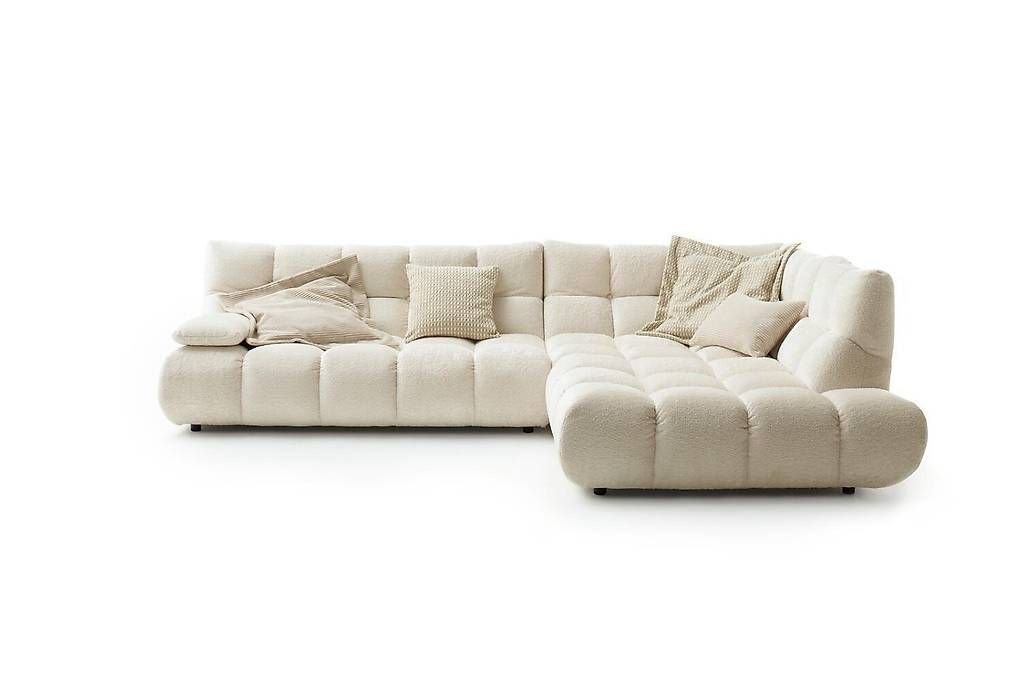 Divani: Ecksofa Graceland in Stoff Shaun – Nuovo e nell'imballaggio originale da Bischofszell venduto da deluxe-moebel
