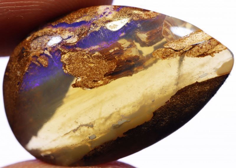 Pietre preziose: Australischer Boulder Opal 18.00Cts. – Nuovo (secondo la descrizione) da Bern venduto da Grindelwaldaus 1