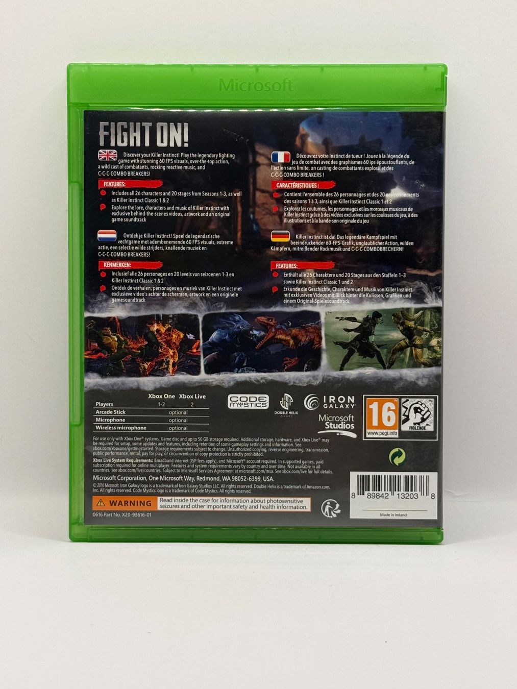 Microsoft Giochi: KILLER INSTINCT "DEFINITIVE EDITION - XBOX  ONE – Usato da Dietikon venduto da gab_qz7y 1