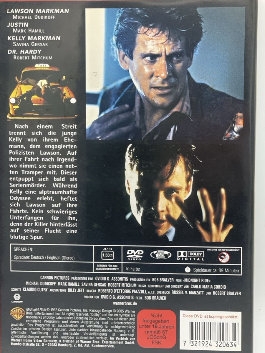 Tutti i DVDs: Midnight Ride (1990)  selten! – Usato da Waldenburg venduto da Mimily33 1