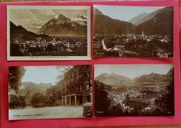 Bad Ragaz - 4 alte Ansichtskarten