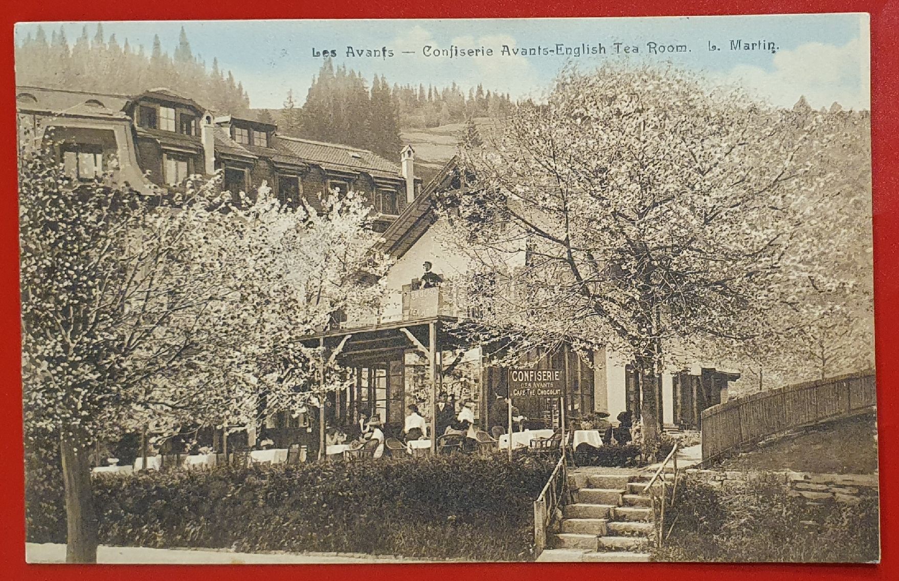 Cartoline postali: Les Avants, Confriserie – Usato da Kreuzlingen venduto da Rschweiz1