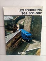 Brochure Catalogue Renault Saviem SG2/SG3/SB2 (V.508 - 36704