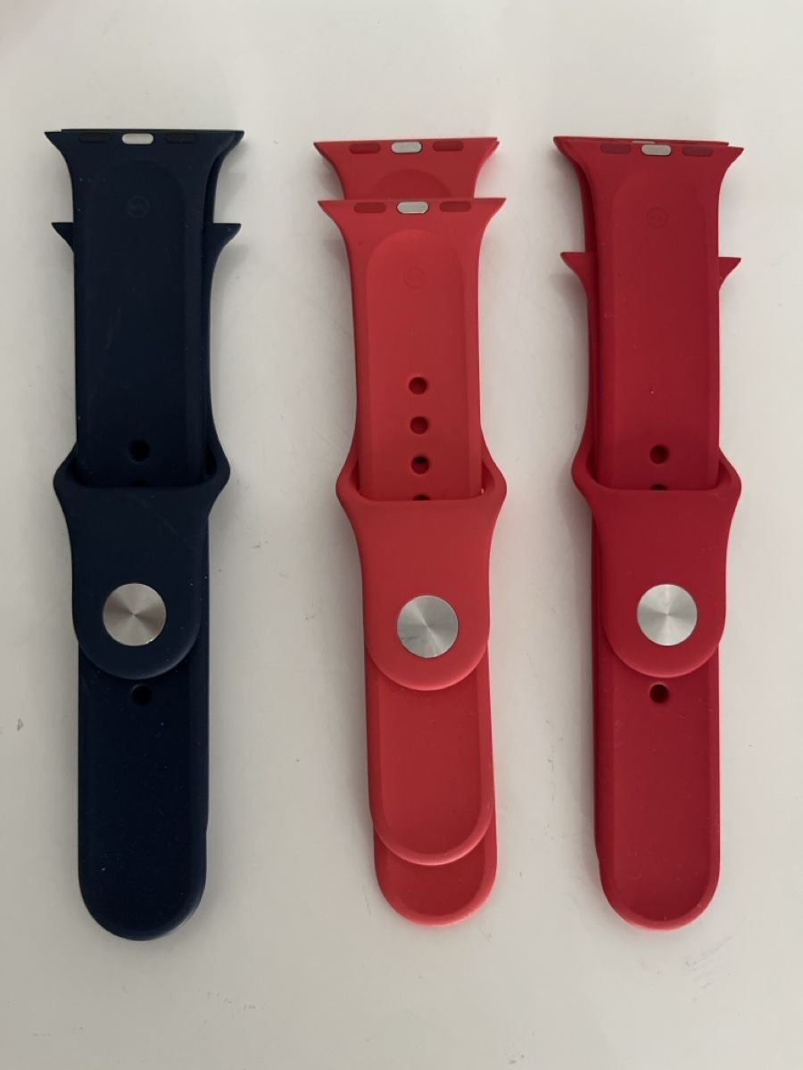 Apple Armbänder & -reifen: 3 bracelets Apple Watch 40mm silicone  – Neu (gemäss Beschreibung) aus Petit-Lancy von Hpk_tbk