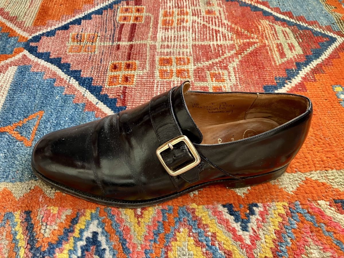 Church's Scarpe da uomo: Church's Black Monk Strap - Size 9 – Usato da Zürich venduto da leo_q7c6 2