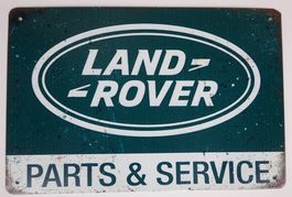 Land-Rover Blechschild 30 x 20 cm. Kostenfreie Zustellung!