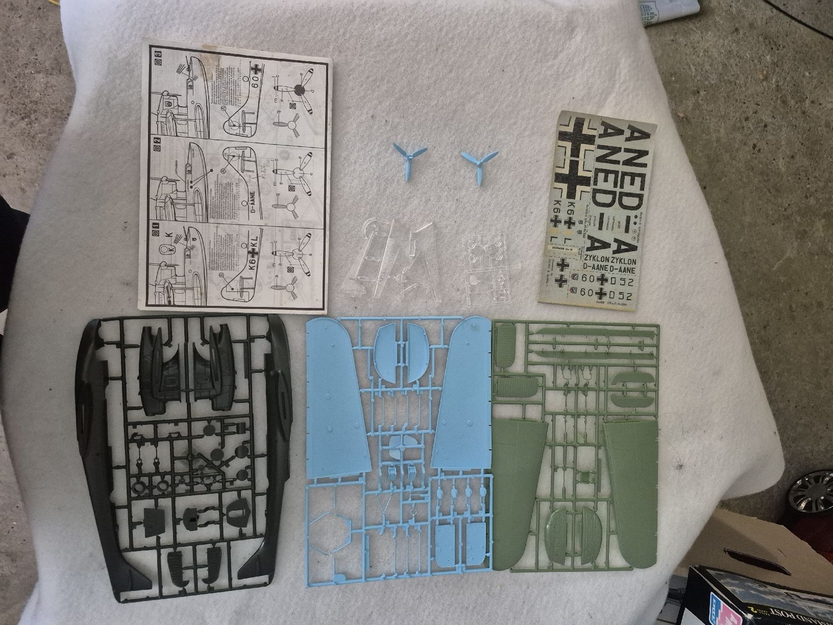 Kit di modellismo & Modellini statici: Matchbox 1:72 Dornier Do G-1 Bausatz – Usato da Wald ZH venduto da recher67 1