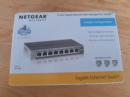 Netgear Switch GS108E 8-Port Gigabit gebraucht Zustand
