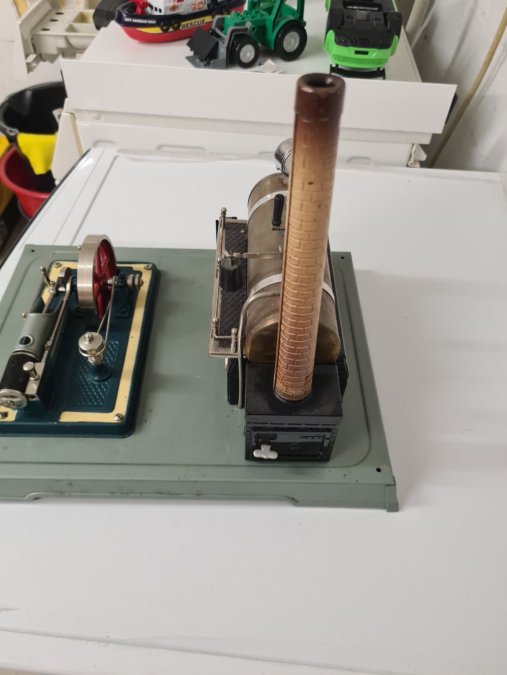 Modellbausätze & Standmodelle: Fleischmann Dampfmaschine – Defekt aus Sissach von pablum87 3