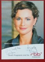 Angela Fritzsch Autogramm signiert Fotopostkarte 10x15cm