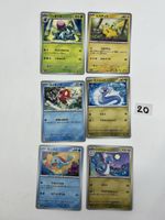 6 Pokemon Karten Set japanisch gemischter 