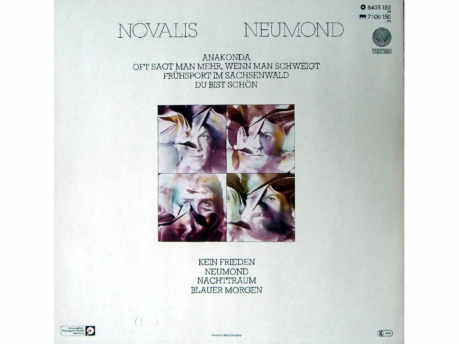 Dischi in vinile: LP NOVALIS - Neumond – Usato da Bettlach venduto da galileo-records 1