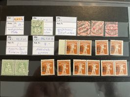 Abart 16 Briefmarke Top Lot