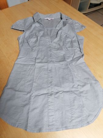 chemise grise élégante, idéale été