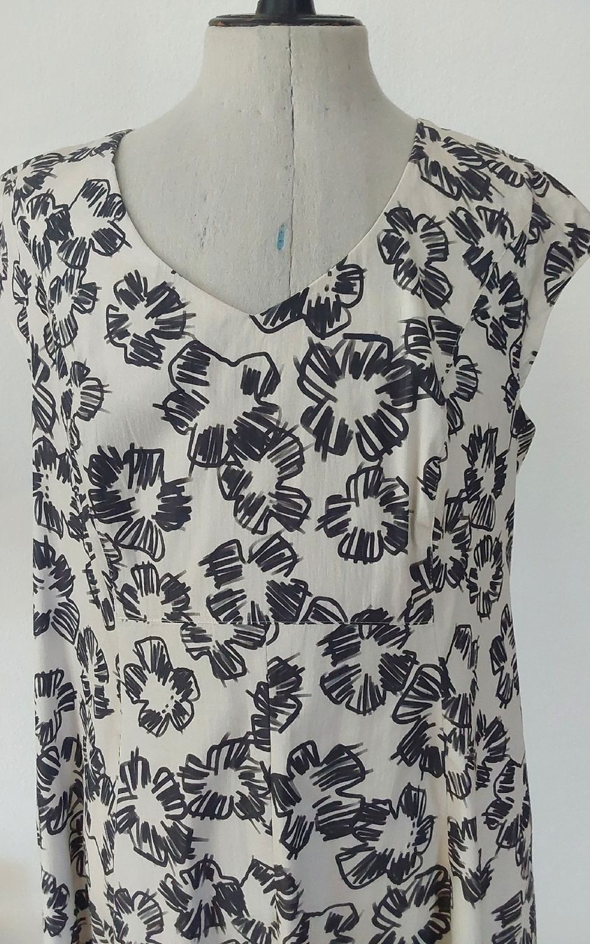 Vestiti: Sommerkleid FOX'S 46 Baumwolle mit Nylon – Nuovo (secondo la descrizione) da Köniz venduto da scopello12 1