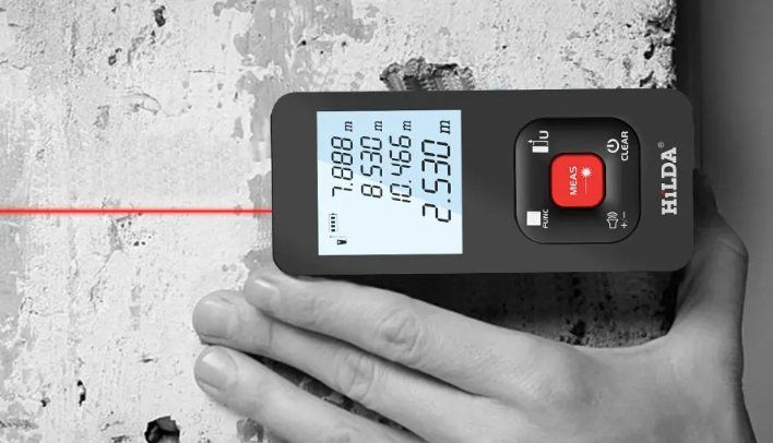 Misurare: Profi Laser-Entfernungsmesser 50 Meter – Nuovo e nell'imballaggio originale da Châtelaine venduto da topshop.switzerland 4