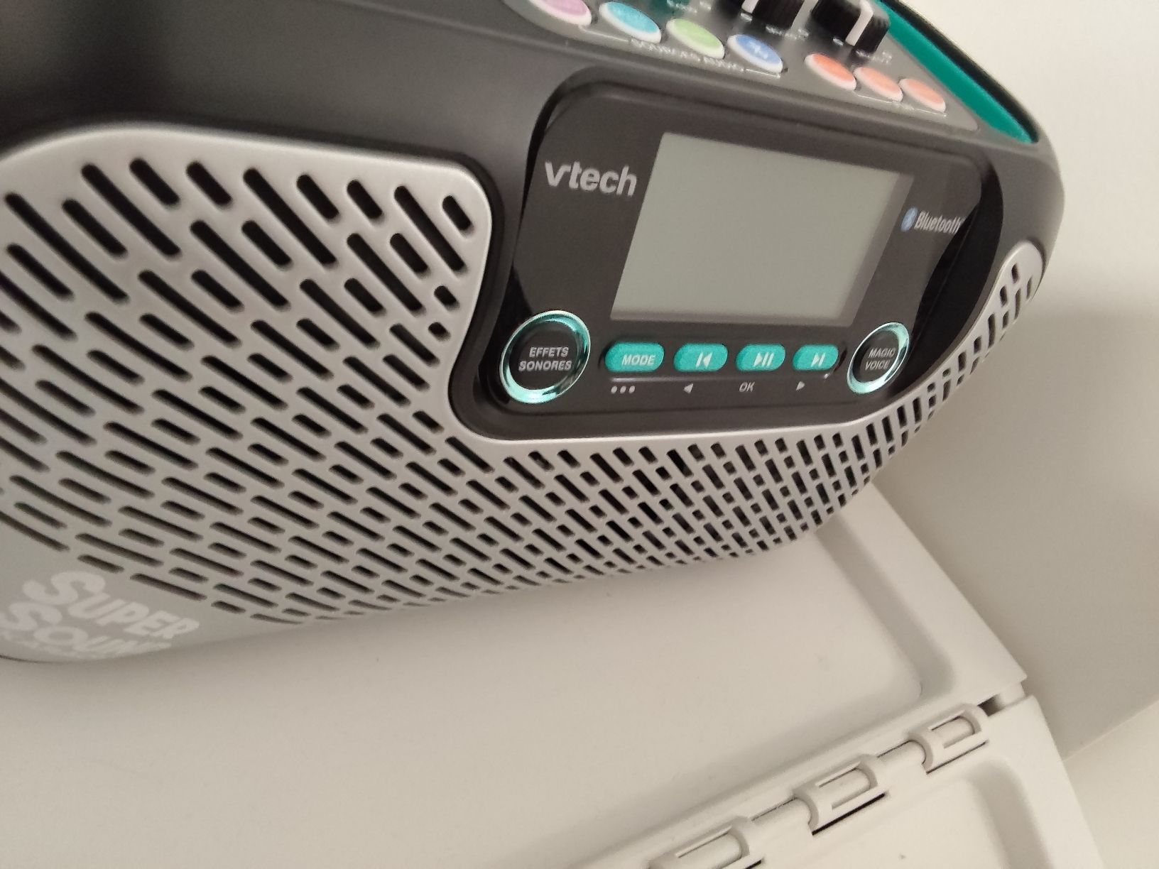 Vtech Jouets: VTech SuperSound Karaoké Bluetooth + micro testé – D'occasion à Villars-sur-Glâne par lot_52fn