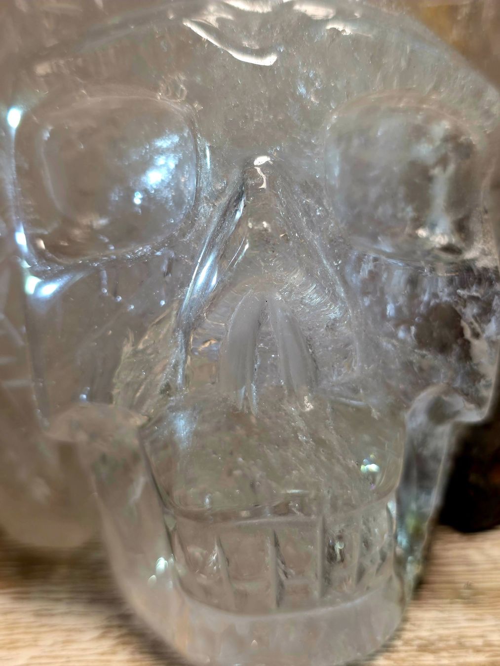 Minerali & Pietre curative: Wunderbarer Lodolith Schädel 1.36kg – Nuovo e nell'imballaggio originale da Matzingen venduto da Shay_Crystalz 3